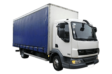 Car Hire Northern Ireland - 7.5 Tonne Curtain Side Truck - Truck hire Northern ireland