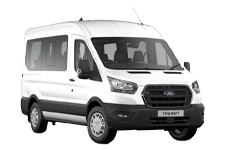 Car Hire Northern Ireland - Ford Minibus - Accommodates 12 Passengers - Minibus hire Northern ireland