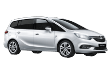 Car Hire Northern Ireland - Vauxhall Zafira 7-Seater - Minibus hire Northern ireland